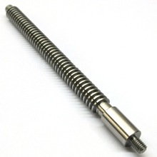 Stainless Steel Worm Shaft              